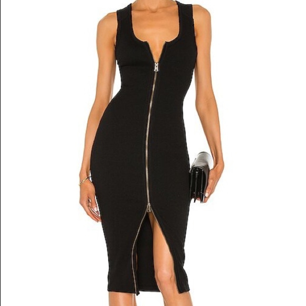 All Saint ribbed sleeveless dress